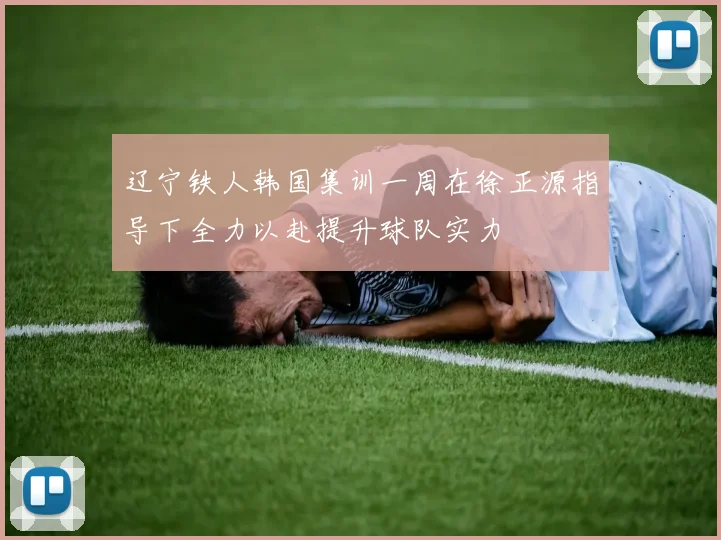 辽宁铁人韩国集训一周在徐正源指导下全力以赴提升球队实力