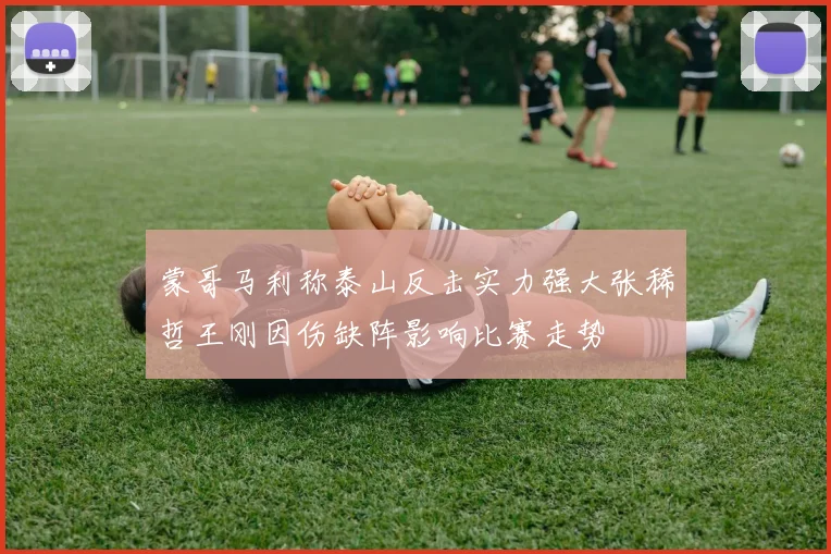 蒙哥马利称泰山反击实力强大张稀哲王刚因伤缺阵影响比赛走势